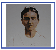 Frida Kahlo. By Vija Doks.